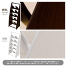 スリッパラック 5段 スリッパ立て スリッパスタンド おしゃれ シンプル 白 ホワイト 茶 ブラウン 玄関 収納 棚 ラック スリッパ用 省スペース コンパクト 【納期B】【ths07wh】