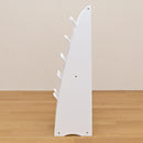 スリッパラック 5段 スリッパ立て スリッパスタンド おしゃれ シンプル 白 ホワイト 茶 ブラウン 玄関 収納 棚 ラック スリッパ用 省スペース コンパクト 【納期B】【ths07wh】