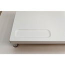 モニター台 パソコン モニタースタンド 卓上 パソコンスタンド PCモニター くぼみ 凹み スリム 低め 低い 薄い 木目 白 ホワイト おしゃれ 北欧 シンプル 便利 【納期B】【ths23wal】