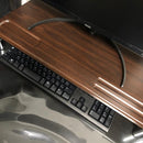 モニタースタンド パソコンモニター台 ラック 置き場 おしゃれ 卓上 PC パソコンスタンド 白 シンプル 使いやすい 便利 収納スペース PCモニターラック 【納期B】【ths24wh】