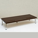 モニタースタンド パソコンモニター台 ラック 置き場 おしゃれ 卓上 PC パソコンスタンド 白 シンプル 使いやすい 便利 収納スペース PCモニターラック 【納期B】【ths24wh】