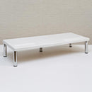 モニタースタンド パソコンモニター台 ラック 置き場 おしゃれ 卓上 PC パソコンスタンド 白 シンプル 使いやすい 便利 収納スペース PCモニターラック 【納期B】【ths24wh】