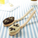 ボディブラシ 豚毛 馬毛 カーブ 湾曲 洗いやすい 日本製 ハンドブラシ 取り外し可能 ひのき 天然木 体洗う ブラシ バスグッズ 【納期A】【toh-130571】