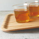ウッドトレイ 木製トレー 正方形 軽量 薄い 滑りにくい 小さい 木目 ナチュラル 北欧 カントリー お盆 【納期A】【toh-204961】
