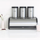 パン保存ケース スナック菓子保存ケース 湿気対策 乾燥対策 保存容器 おしゃれ ブレッドビン ロールトップ マット ブラバンシア brabantia 【納期A】【toh-209208】