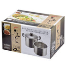 パスタ鍋 IH対応 パスタ用鍋 なべ 寸胴鍋 ih ガラス蓋付き スパゲティ スパゲッティ 麺類 ゆがく 茹でる 中子取り外し 使いやすい 茹で 煮込む ステンレス製 【納期A】【toh-220775】