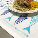 ランチョンマット 北欧 キッチンクロス おしゃれ 大判 布 長方形 タオル テーブルマット ふきん 布巾 テーブルクロス 【納期A】【toh-222745】