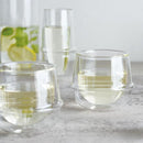 グラス 耐熱ガラス コップ おしゃれ スタイリッシュ コップ ガラス製 ユニークデザイン 二重構造 お茶 【納期A】【toh-227362】