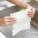 シンク用ごみ箱 三角コーナー 水切り 折りたたみ 【納期A】【toh-231828】