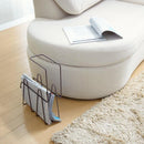 マガジンラック 鉄製 シンプル スタイリッシュ テーブル 収納 【納期A】【toh-231845】