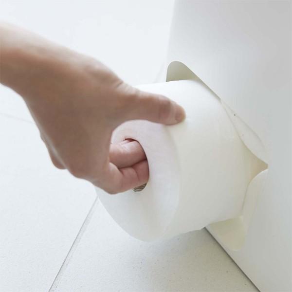トイレットペーパーストッカー トイレットペーパーホルダー おしゃれ 12ロール 収納 トイレ収納 山崎実業 【納期A】【toh-234933】