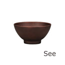 お茶碗 おしゃれな 和風 木製風 樹脂製 割れにくい 電子レンジ対応 【納期A】【toh-235119】