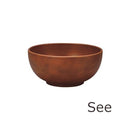 ラーメン鉢 おしゃれ ラーメン丼 どんぶり 食器 お椀 木製風 樹脂製 電子レンジ対応 食洗機対応 【納期A】【toh-235127】