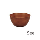 小鉢 汁椀 お椀 おしゃれ 食洗機 レンジ対応 木製風 樹脂製 【納期A】【toh-235129】