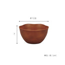 小鉢 汁椀 お椀 おしゃれ 食洗機 レンジ対応 木製風 樹脂製 【納期A】【toh-235129】