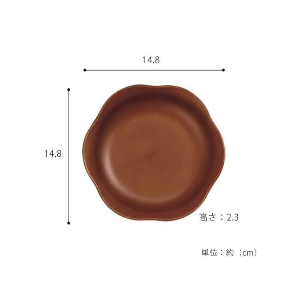 取り皿 お皿 小皿 和風 おしゃれ 食洗機 レンジ対応 木製風 樹脂製 【納期A】【toh-235133】