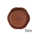 お皿 大皿 プレート 和風 おしゃれ 食洗機 レンジ対応 木製風 樹脂製 【納期A】【toh-235135】