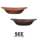 カレー皿 和食器 日本製 おしゃれ 木製風 食洗機 レンジ対応 樹脂製 パスタ皿 【納期A】【toh-235137】