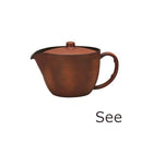 急須 ティーポット 茶こし付き 日本製 おしゃれ 木製風 食洗機 レンジ対応 樹脂製 【納期A】【toh-235145】