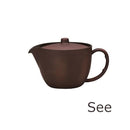 急須 ティーポット 茶こし付き 日本製 おしゃれ 木製風 食洗機 レンジ対応 樹脂製 【納期A】【toh-235145】