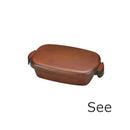 弁当箱 1段 和風 木製風 おしゃれ 仕切り板付き 日本製 おしゃれ 木製風 食洗機 レンジ対応 樹脂製 【納期A】【toh-235155】