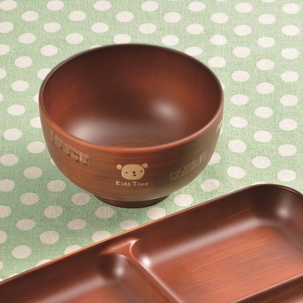汁椀 お椀 子供用 キッズ 子どもサイズ 日本製 和風 木製風 食洗機 レンジ対応 樹脂製 【納期A】【toh-241736】