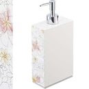 ディスペンサーボトル シャンプー用 コンディショナー用 ボディソープ用 花柄 おしゃれ かわいい 山崎実業 【納期A】【toh-243378】