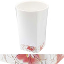 タンブラー 歯みがき用コップ 歯みがきコップ コップ カップ 花柄 山崎実業 【納期A】【toh-243392】