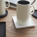 シリコンコースター 白 ホワイト 黒 ブラック コースター シリコン製 四角 丸 円 モダン スタイリッシュ 山崎実業 【納期A】【toh-243448】