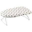 アイロン台 コンパクト 北欧 ロータイプ 低い 猫柄 ねこ ストライプ 軽い 軽量 山崎実業 【納期A】【toh-243487】