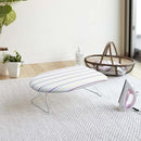 アイロン台 コンパクト 北欧 ロータイプ 低い 猫柄 ねこ ストライプ 軽い 軽量 山崎実業 【納期A】【toh-243487】