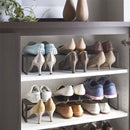 伸縮シューズラック スリム おしゃれ 伸縮式 シューズラック キッズ 靴箱 下駄箱 山崎実業 【納期A】【toh-243496】