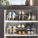 伸縮シューズラック スリム おしゃれ 伸縮式 シューズラック キッズ 靴箱 下駄箱 山崎実業 【納期A】【toh-243496】