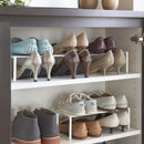 伸縮シューズラック スリム おしゃれ 伸縮式 シューズラック キッズ 靴箱 下駄箱 山崎実業 【納期A】【toh-243496】