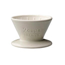 磁器製ブリューワー 磁器 ブリューワー 単品 珈琲用品 2杯サイズ 【納期A】【toh-245126】