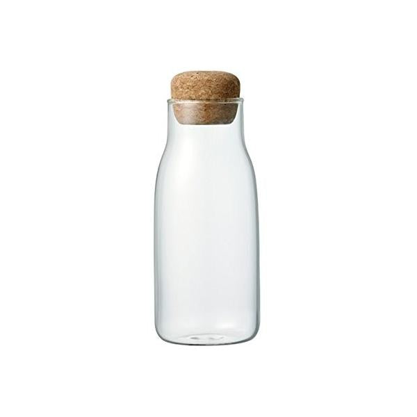 保存瓶 耐熱ガラス オシャレ 密閉 ガラス製 コルク蓋 300ml 保存容器 調味料 コーヒー豆 シュガーポット ミルクピッチャー 【納期A】【toh-245139】