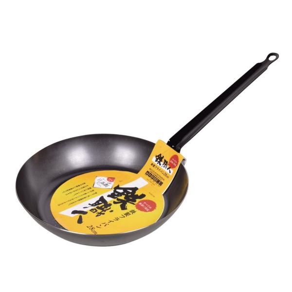 フライパン IH対応 日本製 鉄 鉄製フライパン 28cm 【納期A】【toh-246589】