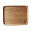 お盆 トレイ 天然木 木目 トレー 滑らない ノンスリップ加工 木製 ナチュラル シンプル 板 【納期A】【toh-247460】