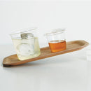 お盆 トレイ 天然木 木目 トレー 滑らない ノンスリップ加工 木製 ナチュラル シンプル 板 【納期A】【toh-247460】