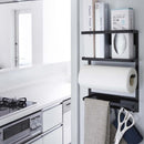 冷蔵庫サイドラック 冷蔵庫ラック マグネット式 磁石 サイドラック おしゃれ キッチンツール キッチンペーパーラック 山崎実業 【納期A】【toh-247728】