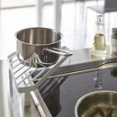 コンロコーナーラック コンロラック ガスコンロ 角 ラック 収納 フライパン置き 鍋置き 一時収納 おしゃれ 山崎実業 【納期A】【toh-247732】