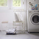 ランドリーバスケット ナチュラルデザイン バスケット 北欧 ランドリー収納 洗濯かご 洗濯物 Lサイズ 山崎実業 【納期A】【toh-248114】