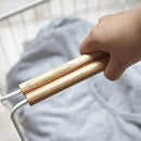 ランドリーバスケット ナチュラルデザイン バスケット 北欧 ランドリー収納 洗濯かご 洗濯物 Lサイズ 山崎実業 【納期A】【toh-248114】