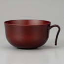 汁椀 おしゃれ 持ち手つき 取っ手つき 日本製 国産 お椀 どんぶり茶碗 丼 木目 おしゃれ カフェ風 cafe 【納期A】【toh-248276】