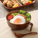 どんぶり茶碗 丼 持ち手つき 取っ手つき 木目 おしゃれ カフェ風 cafe 【納期A】【toh-248279】