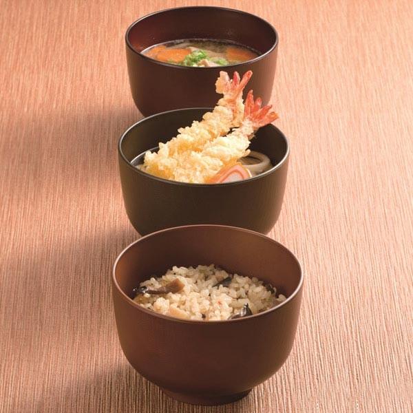 どんぶり 和食器 どんぶり鉢 和風 丼 電子レンジOK おしゃれ 国産 木目 木目調 山中漆器 【納期A】【toh-248300】