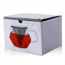 ティーポット ガラス製 ストレーナー ステンレス 耐熱ガラス ポット 紅茶 ジャグ ポット 【納期A】【toh-251185】