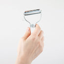 ピーラー 貝印 皮むき器 ステンレス T型ピーラー 斜め刃 にんじん きゅうり スライス 芽取り 食洗機対応 セレクト100 select KAI DH3000 【納期A】【toh-252268】