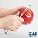 I型ピーラー ストレートピーラー リンゴ 林檎 ジャガイモ 皮むき ピーラー 貝印 野菜 果物 芽取り I型 i形 DH3001 貝印 SELECT100 セレクト 【納期A】【toh-252269】