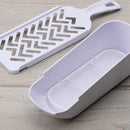 おろし器 受け皿付き 大根おろし 食感 美味しい ロング 使いやすい 軽い力 簡単 楽ちん 便利 食洗機対応 貝印 卸し器 下し器 DH3002 貝印 SELECT100 セレクト 【納期A】【toh-252271】